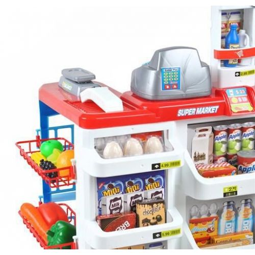 Doris dětský obchod supermarket s vozíkem a pokladnou