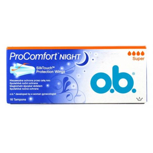 Tampony o.b.Pro Comfort Night Super 16 ks