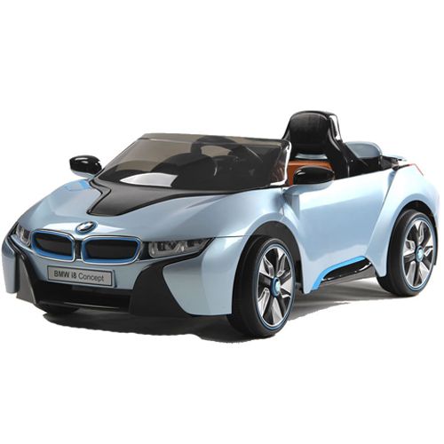 Elektrické autíčko BMW i8 Concept modré s DO 12 V 2 X MOTOR ORIGINAL licence