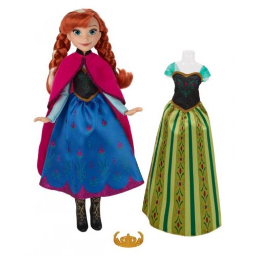 HASBRO Disney Frozen Ledové království panenka s náhradními šaty Anna
