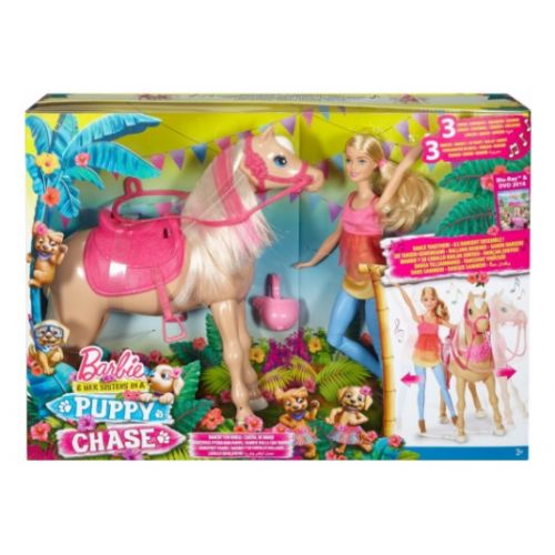 MATTEL Barbie a Tančící kůň