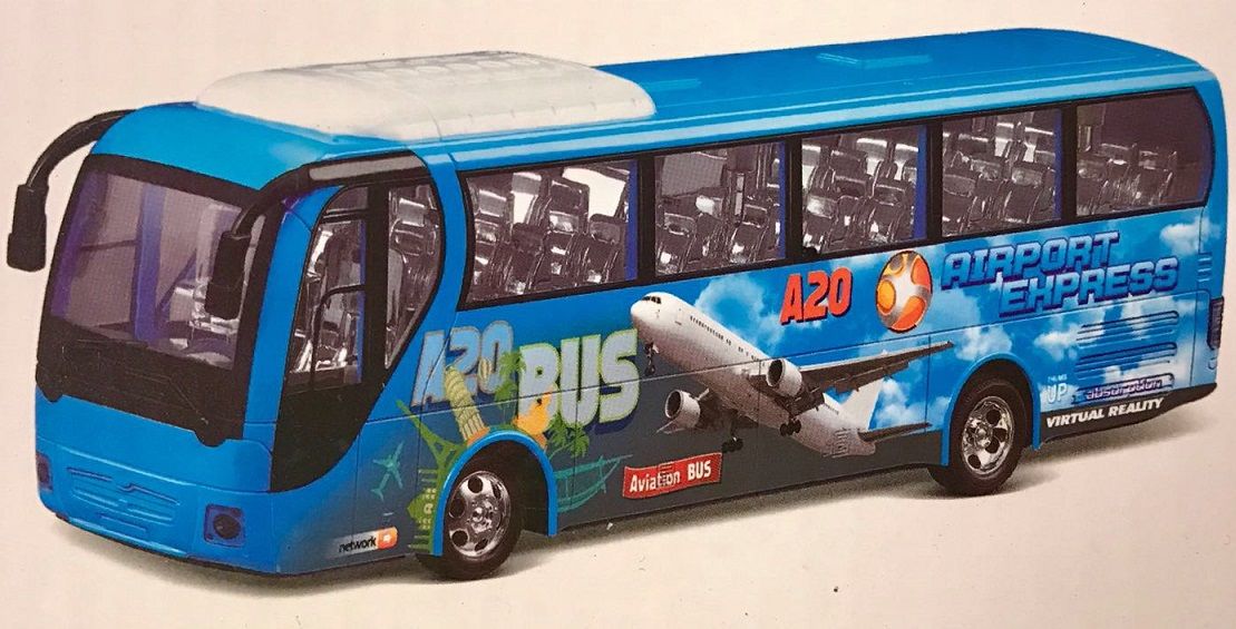 RC Autobus Airport Express 27MHz 39cm