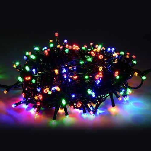 140 LED řetěz 14m+5m IP44, vánoční dekorativní osvětlení, venkovní i  vnitřní použití, barevné
