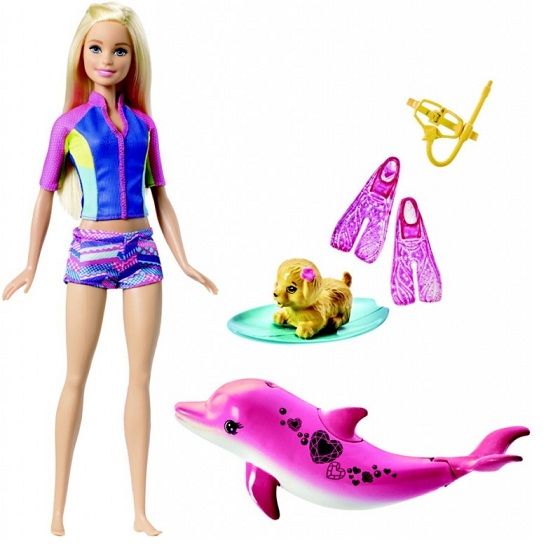 MATTEL Barbie panenka Magický delfín