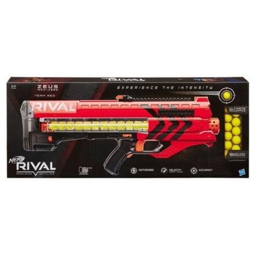 NERF Rival MXV-1200 Blaster Zeus červená