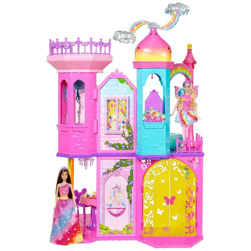 MATTEL Barbie Kouzelná dvířka Velký princeznin zámek