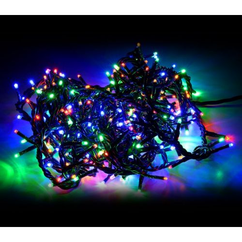 LUMA LED Vánoční světelný řetěz, 1000 LED, 100m přívod 5m, IP44, barevné