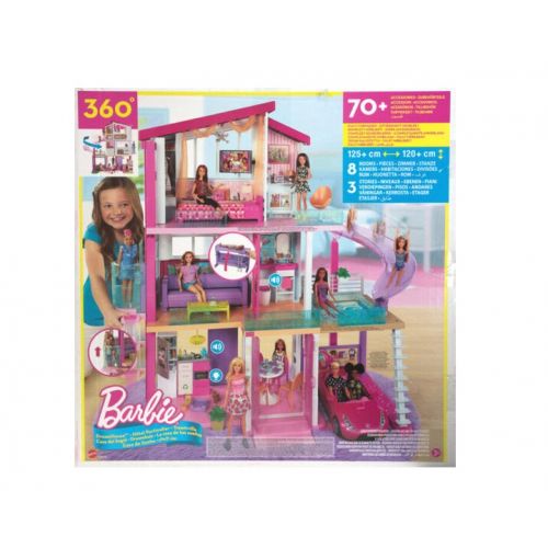 MATTEL Barbie Dům snů se skluzavkou a novým výtahem